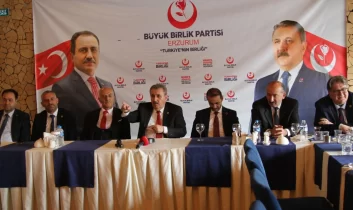 Mustafa Destici Erzurum’da konuştu: Enerji fiyatları ve Orta Doğu gerilimi gündemde