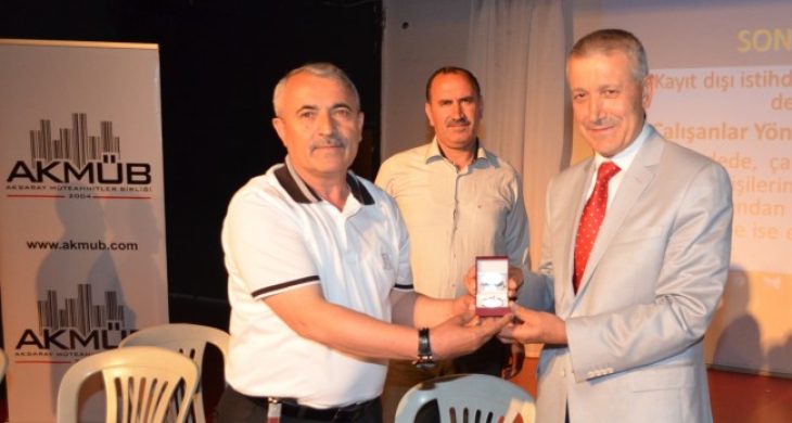 Aksaray SGK’dan Müteahhitlere Kayıt dışı Semineri