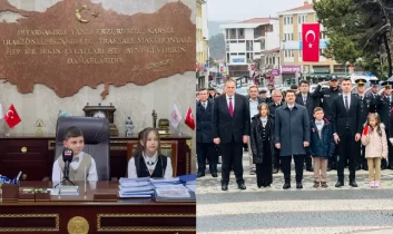 Nallıhan Kaymakamlığı’nı çocuklar yönetti