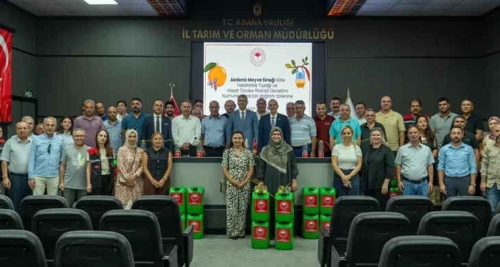 Narenciye üreticilerine tuzak dağıtıldı