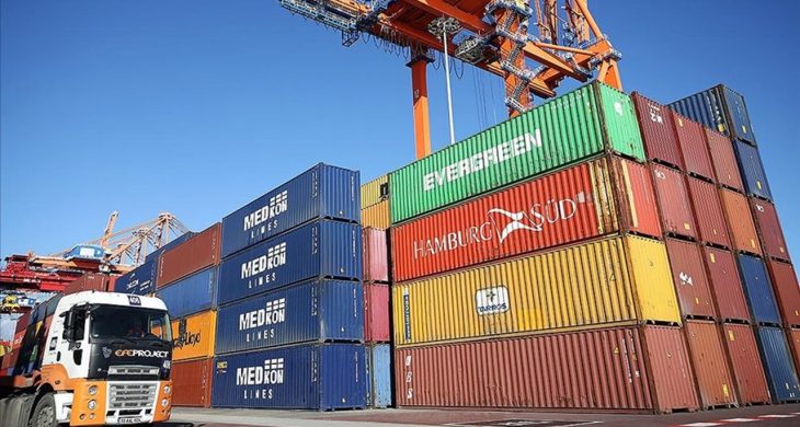 Türk limanlarında konteyner yüklemesinde temmuz rekoru