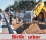 Nevşehir Yolunda Orta Refüj Yeşillendirme Çalışması Yapıyor