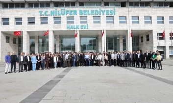 Nilüfer Belediyesi’nde geleneksel bayramlaşma