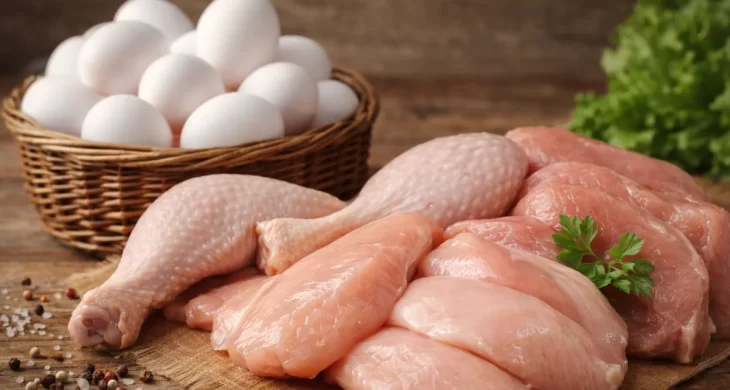 Ocakta tavuk eti ve yumurta üretiminde artış