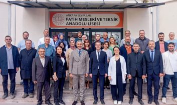 Kaymakamdan Fatih M. ve T. Anadolu Lisesi’ne ziyaret