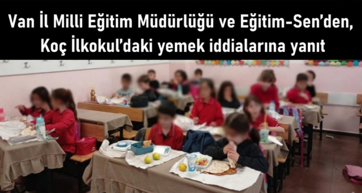 “Öğrencilere yemek verilmedi!” iddiasına okuldan cevap