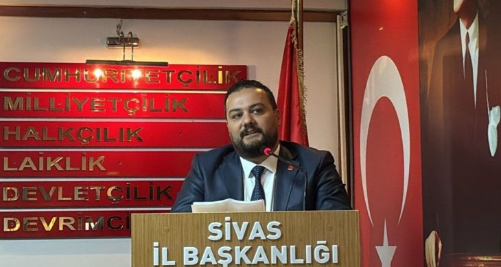 İş İnsanı Onur Konk, CHP Sivas Merkez İlçe Başkan adaylığını açıkladı