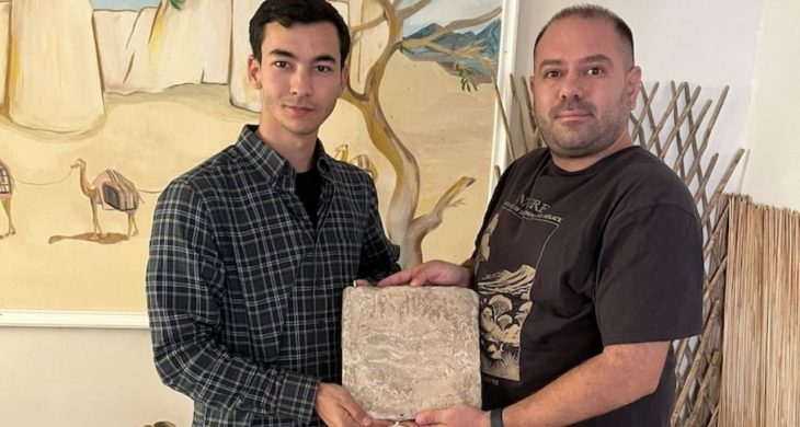 ÇOMÜ’lü akademisyen Kazakistan’da Türk tarihini aydınlatan yazıt keşfi