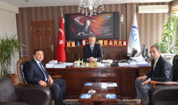 Hastane Yönetiminden Aksaray SGK İl Müdürlüğüne ziyaret