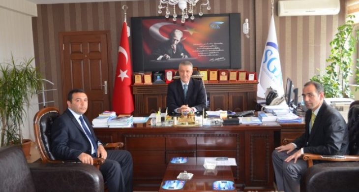 Hastane Yönetiminden Aksaray SGK İl Müdürlüğüne ziyaret