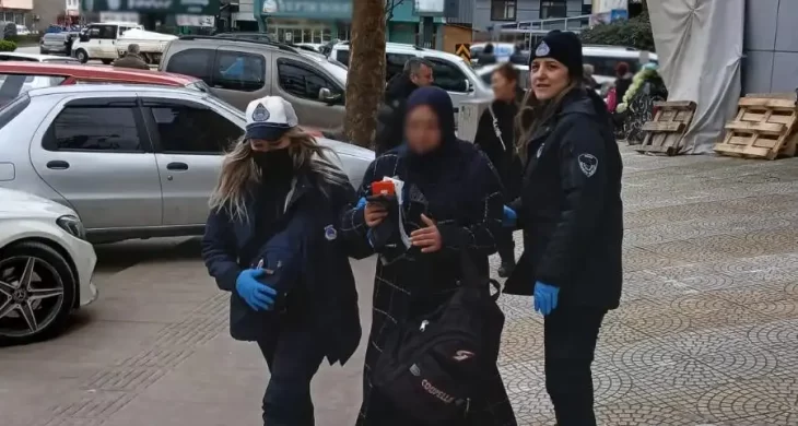 Ordu Büyükşehir Zabıta’dan dilenci operasyonu