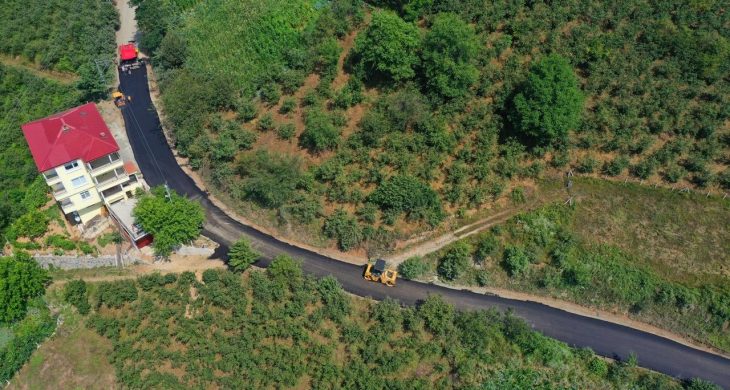 Gürgentepe Gültepe Mahallesi’ne sıcak asfalt