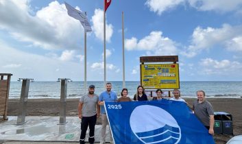 Ordu’da plajlara “Mavi Bayrak”