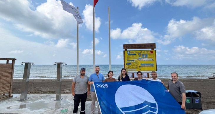 Ordu’da plajlara “Mavi Bayrak”