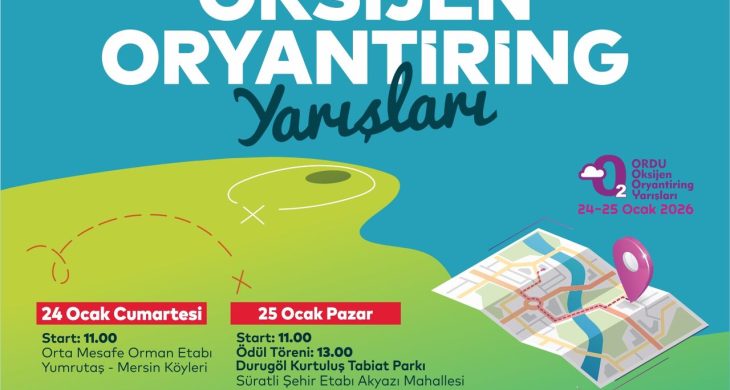 Ordu Oryantiring yarışlarına ev sahipliği yapacak