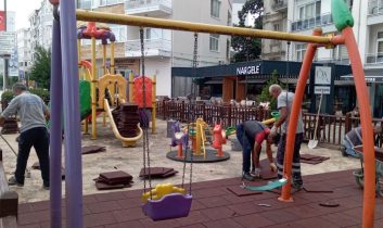 Ordu Belediyesi çocuklar için iş başında