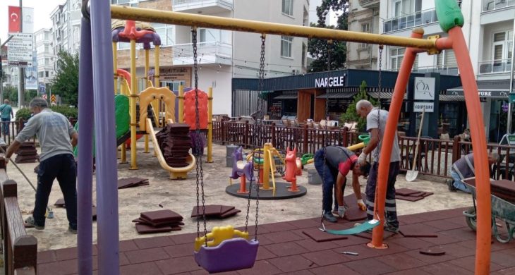 Ordu Belediyesi çocuklar için iş başında