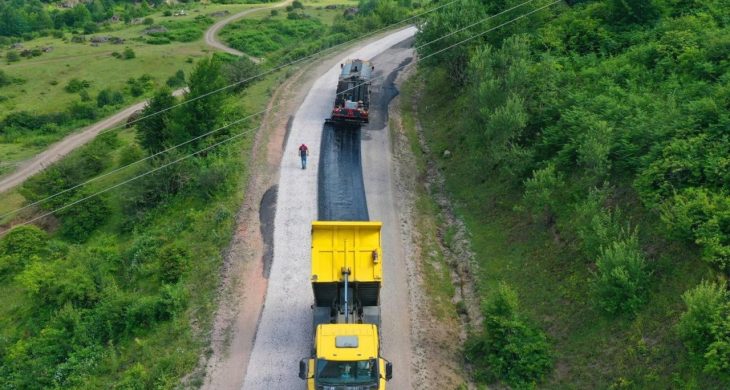 Ordu’dan Tokat’a bağlantı sağlayan güzergah modernize ediliyor