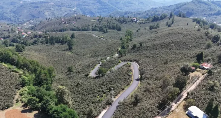 Ordu Ulubey Şeyhler’e sıcak asfalt