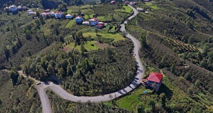 Ordu Gürgentepe’de 13 kilometrelik asfalt çalışması