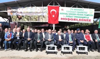 Ordu’da “Akkuş Şeker Fasulyesi” hasatı başladı