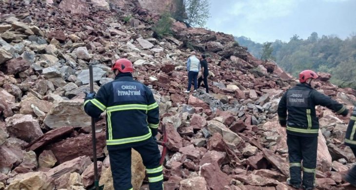 Ordu’da taş ocağı şantiyesinde göçük: 1 işçi hayatını kaybetti