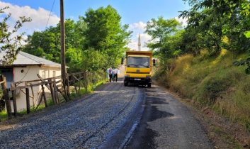 Akkuş’tan Samsun’a bağlantı sağlayan yolda asfalt çalışması başlatıldı