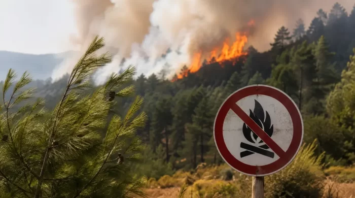 Orman yangınlarında 34 şüpheli tespit edildi: 9 kişi tutuklandı