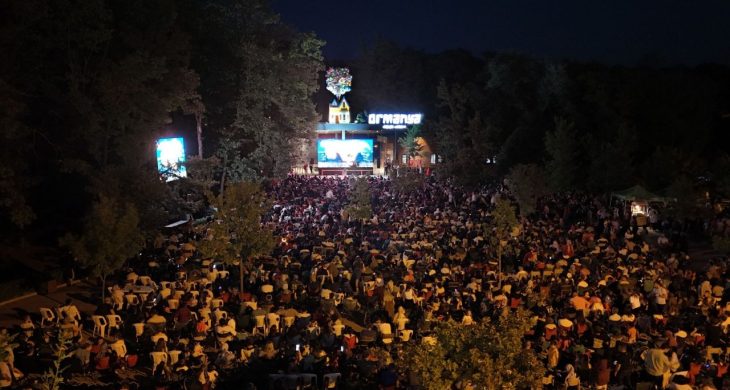 Ormanya gece sineması 5 bin katılımcıyla rekor kırdı