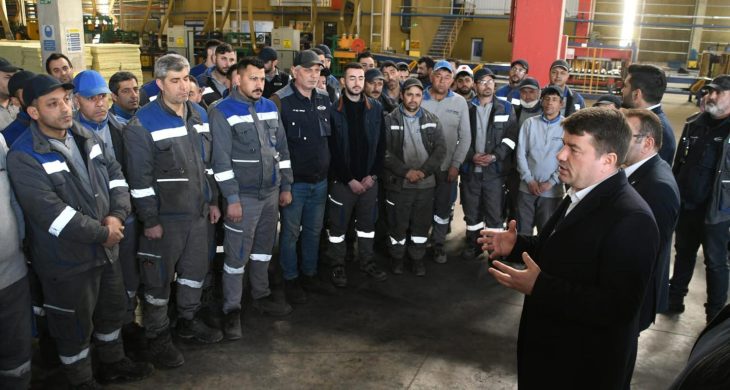 Dinçer OSB’de İşçi ve İşverenle Biraraya Geldi