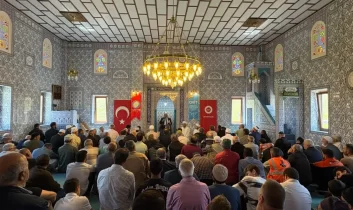 Ovit Hacı Hakkı Ekşi Camii’nde Kur’an ziyafeti yaşandı