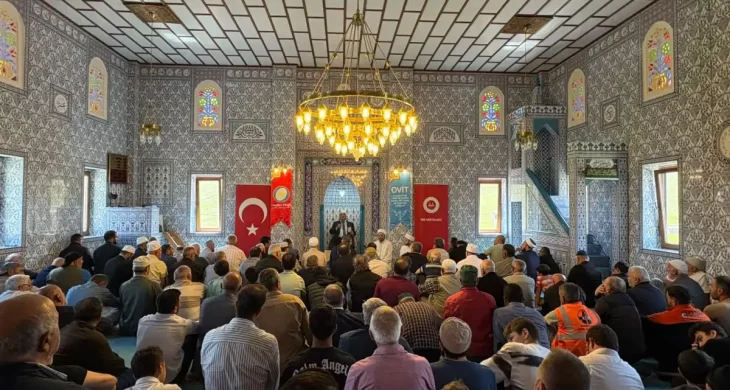Ovit Hacı Hakkı Ekşi Camii’nde Kur’an ziyafeti yaşandı