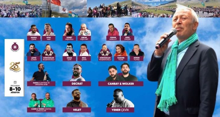 Ekşioğlu Vakfı 25. Ovit Yayla Şenlikleri başlıyor