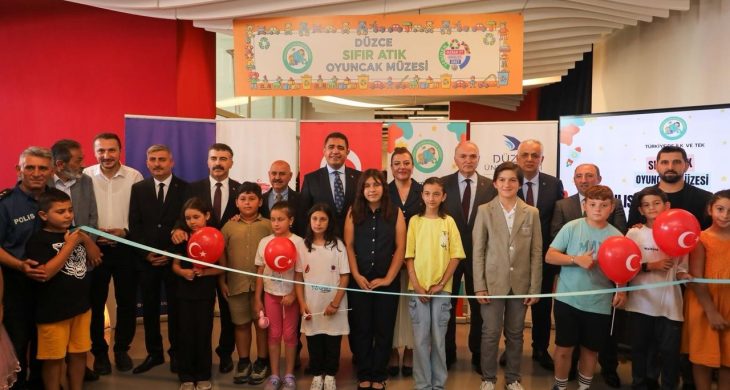 Türkiye’nin ilk ve tek oyuncak müzesi Düzce’de açıldı