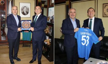 Özbekistan Büyükelçisi’nden Rize Belediyesi’ne ziyaret