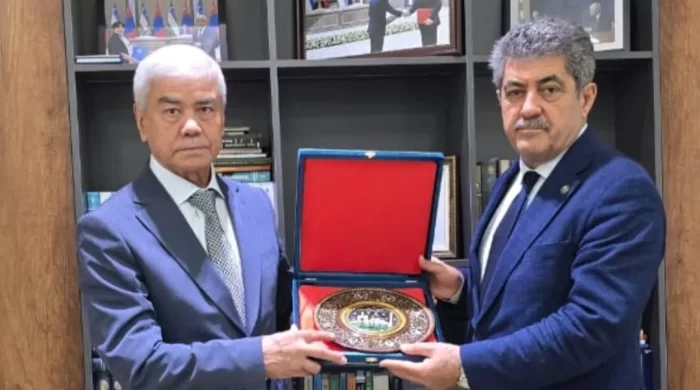 Özbekistan Milli Haber Ajansı ile TDGF arasında iş birliği görüşmesi