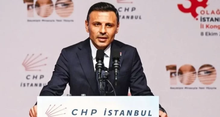 CHP İstanbul İl Kongresi’nde Özgür Çelik yeniden başkan seçildi