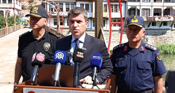 Amasya’da suç azaldı, ziyaretçi arttı: Vali Bakan’dan Amasya’da ilk 6 ayın özeti