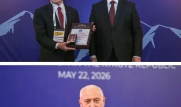 Prof. Dr. Mehmet Haberal’a Kırgızistan’dan şeref beratı ve nişan