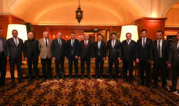 Başkan Özlü, Oyak genel müdürü ile buluştu