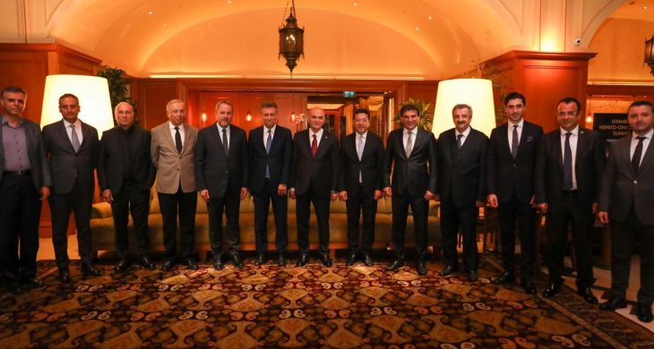 Başkan Özlü, Oyak genel müdürü ile buluştu