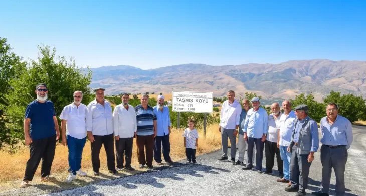 Pütürge’de 14 kilometrelik bağlantı yolu yenileniyor