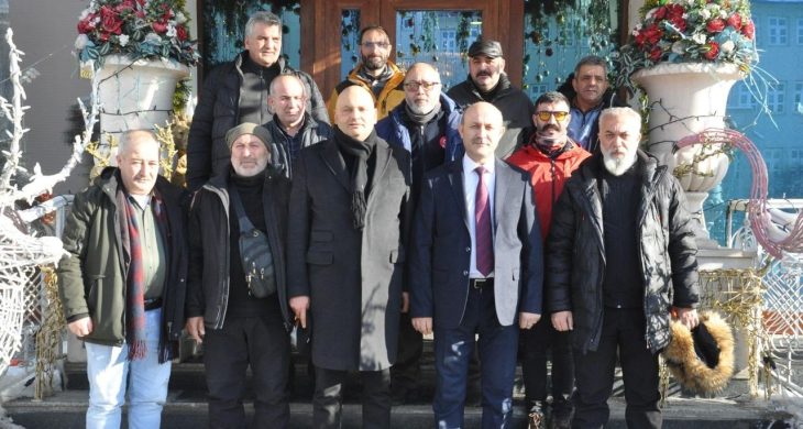 Kars Şoförler ve Otomobilciler Odası’ndan gazetecilerle anlamlı buluşma