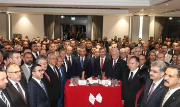 Kars Milletvekili Adem Çalkın, KKTC’nin 42. kuruluş yıl dönümü resepsiyonuna katıldı