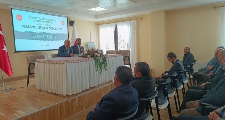 Kasım ayı “Personel İstişare ve Bilgilendirme Toplantısı” gerçekleştirildi
