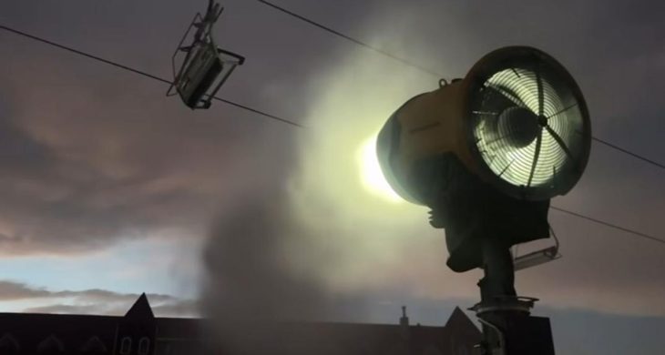 Sarıkamış’ta  Suni Karlama Tesisinde test süreci başladı