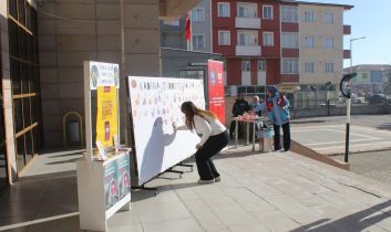 Selim’de 25 Kasım’a özel farkındalık etkinliği