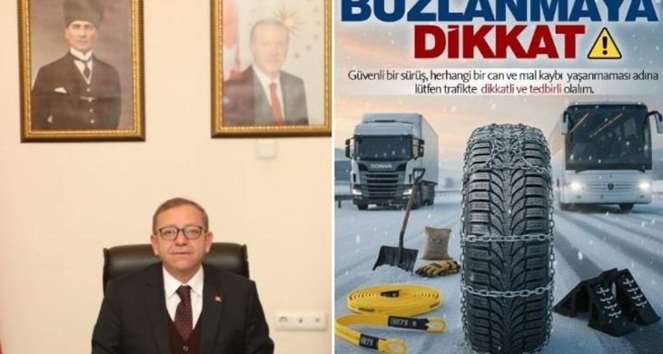 Vali Ziya Polat’tan Sürücülere “Buzlanma” Uyarısı: Tedbirsiz Yola Çıkmayın!