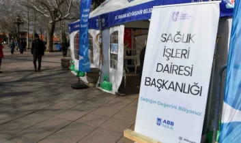 Ramazan ayına özel sağlık çadırı; ABB Ramazan ayına özel sağlık çadırı kurdu