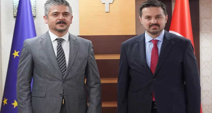 Rektör Çatal’dan TKDK Başkanı Antalyalı’ya ziyaret